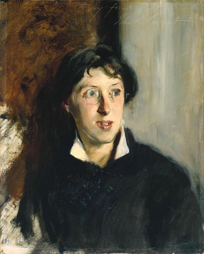 Portrait de Vernon Lee 1856-1935 - John Singer Sargent